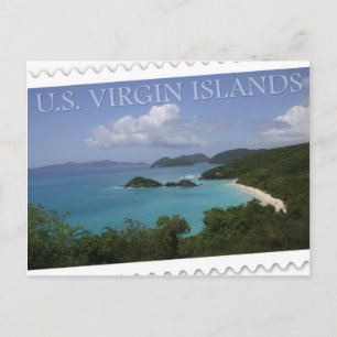 Amerikaanse Maagdeneilanden - St. John's Trunk Bay Briefkaart