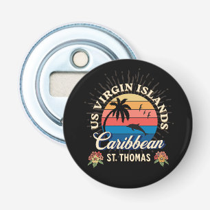 Amerikaanse Maagdeneilanden St. Thomas USVI tropis Button Flesopener
