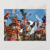 Amerikaanse Maagdeneilanden Vlag Mocko Jumbies USV Briefkaart (Voorkant)