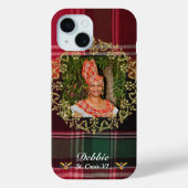 Amerikaanse Maagdeneilanden vlag St. Croix Madras  Case-Mate iPhone Case (Achterkant)