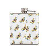 Amerikaanse Maagdeneilanden Vlag St. Croix St. Tho Heupfles (Achterkant)