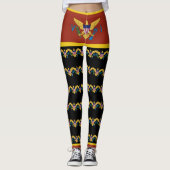 Amerikaanse Maagdeneilanden Vlag St. Croix St. Tho Leggings (Voorkant)