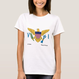 Amerikaanse Maagdeneilanden vlag St. Croix USVI T-shirt