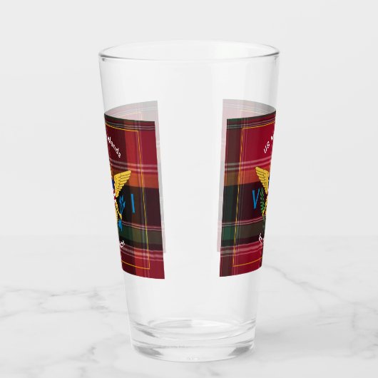 Amerikaanse Maagdeneilanden vlag St. Thomas USVI M Glas (Links)