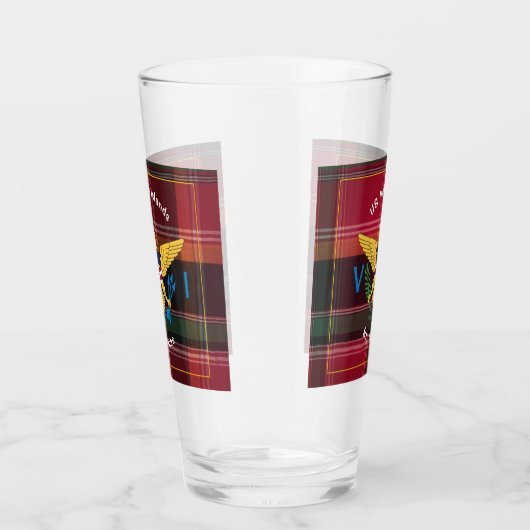 Amerikaanse Maagdeneilanden vlag St. Thomas USVI M Glas (Rechts)