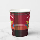 Amerikaanse Maagdeneilanden vlag St. Thomas USVI M Papieren Bekers (Links)