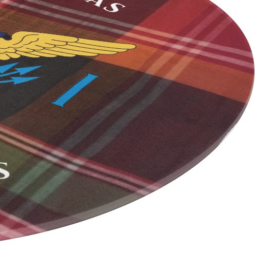 Amerikaanse Maagdeneilanden vlag St. Thomas USVI M Snijplank (Hoek)