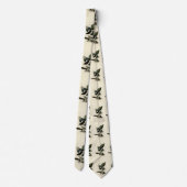 Amerikaanse Magpie uit de Amerikaanse vogels van A Stropdas (Achterkant)