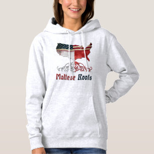 Amerikaanse Maltese wortels Hoodie