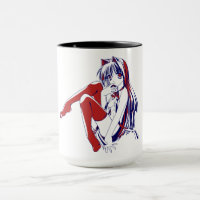 Amerikaanse Manga Neko Catgirl Kawaii Anime