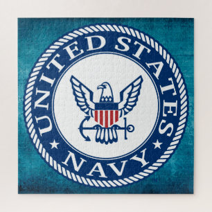 Amerikaanse marine   Alternatief Navy Emblem Legpuzzel