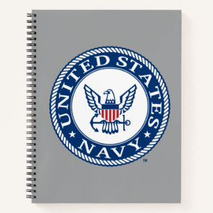 Amerikaanse marine Alternatief Navy Emblem Notitieboek