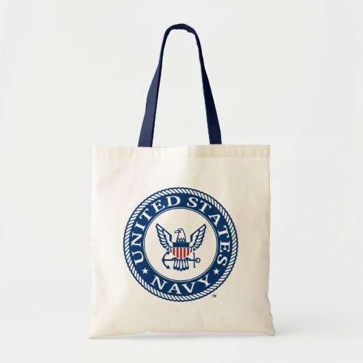 Amerikaanse marine | Alternatief Navy Emblem Tote Bag (Voorkant)