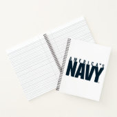 Amerikaanse marine | Amerikaanse marine Notitieboek (Binnen)