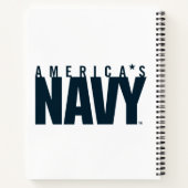 Amerikaanse marine | Amerikaanse marine Notitieboek (Achterkant)