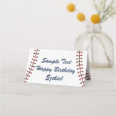  Amerikaanse marine en Rode Baseball Birthday (Achterkant)