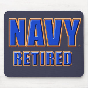 Amerikaanse marine in ruste Mousepad Muismat