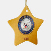 Amerikaanse marine mam Ceramic Ornament (Rechts)