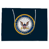 Amerikaanse marine | Navy Emblem Groot Cadeauzakje (Achterkant)