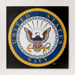 Amerikaanse marine   Navy Emblem Legpuzzel