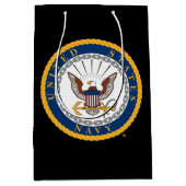 Amerikaanse marine | Navy Emblem Medium Cadeauzakje (Voorkant)