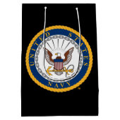 Amerikaanse marine | Navy Emblem Medium Cadeauzakje (Achterkant)