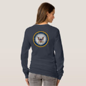 Amerikaanse marine | Navy Emblem T-shirt (Achterkant volledig)