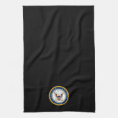 Amerikaanse marine | Navy Emblem Theedoek (Verticaal)