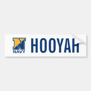 Amerikaanse marine Navy Initiaal N Bumpersticker
