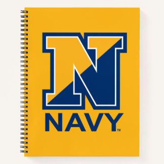 Amerikaanse marine | Navy Initiaal N Notitieboek