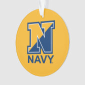 Amerikaanse marine | Navy Initiaal N Ornament (voorkant)