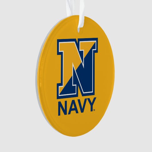 Amerikaanse marine | Navy Initiaal N Ornament (voorkant)
