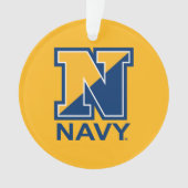 Amerikaanse marine | Navy Initiaal N Ornament (voorkant)