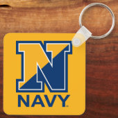 Amerikaanse marine | Navy Initiaal N Sleutelhanger (Achterkant)