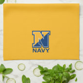 Amerikaanse marine | Navy Initiaal N Theedoek (Gevouwen)