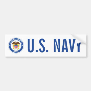Amerikaanse marine Officiële kosten Bumpersticker
