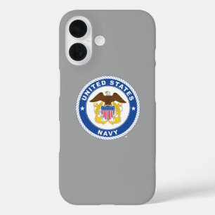 Amerikaanse marine   Officiële kosten iPhone 16 Hoesje