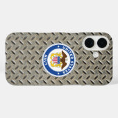 Amerikaanse marine | Officiële kosten Case-Mate iPhone Case (Achterkant (horizontaal))