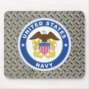 Amerikaanse marine Officiële kosten Muismat