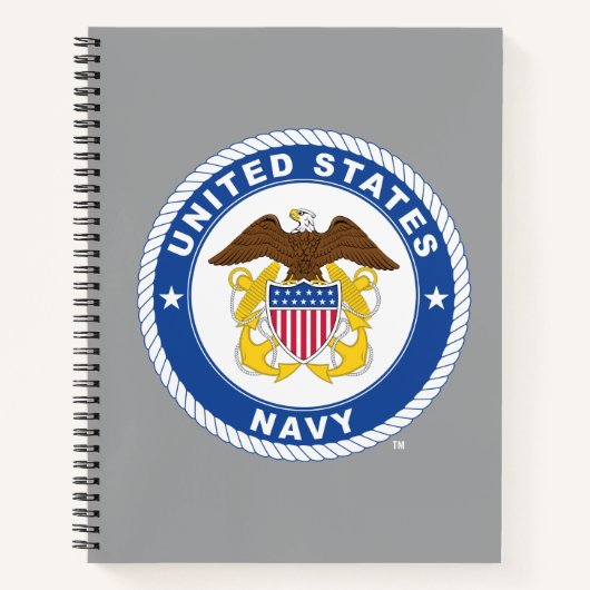 Amerikaanse marine | Officiële kosten Notitieboek (Voorkant)