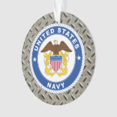 Amerikaanse marine | Officiële kosten Ornament (voorkant)