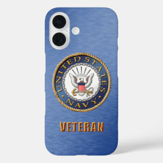 Amerikaanse marine veteraan iPhone gevallen iPhone 16 Hoesje