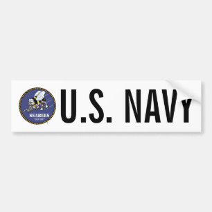 Amerikaanse marine Zeebijen Bumpersticker