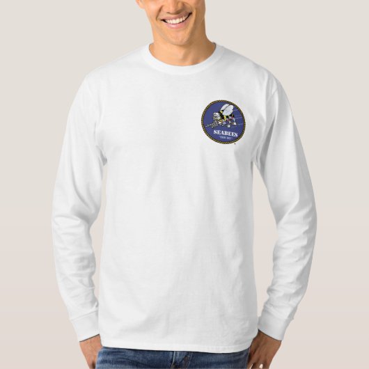 Amerikaanse marine | Zeebijen T-shirt (Voorkant)