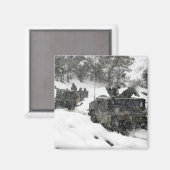 Amerikaanse marinepatrouille in Khowst-Gardez Pass Magneet (Voorkant / Achterkant)