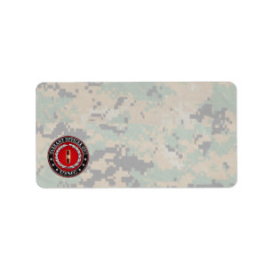 Amerikaanse mariniers: Ordonnateur 1 (USMC WO-1) [ Etiket
