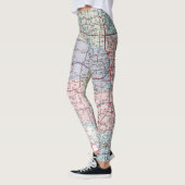 Amerikaanse middenwestkaart leggings (Links)