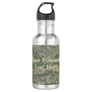 Amerikaanse militaire groene camouflage roestvrij  waterfles 