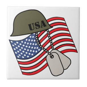 Amerikaanse militaire tegeltje
