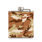 Amerikaanse militaire woestijnzandcamouflage 6 oz heupfles (Achterkant)